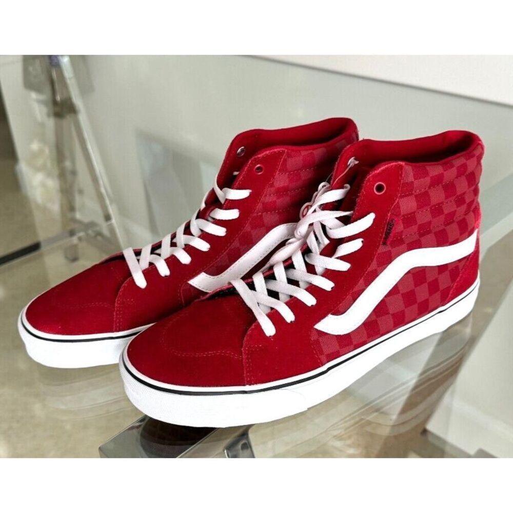 Size 11.5- VANS Filmore Hi High-Top Red